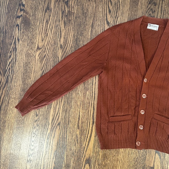 Vintage 80s Knit Cardigan - Picture 6 of 8